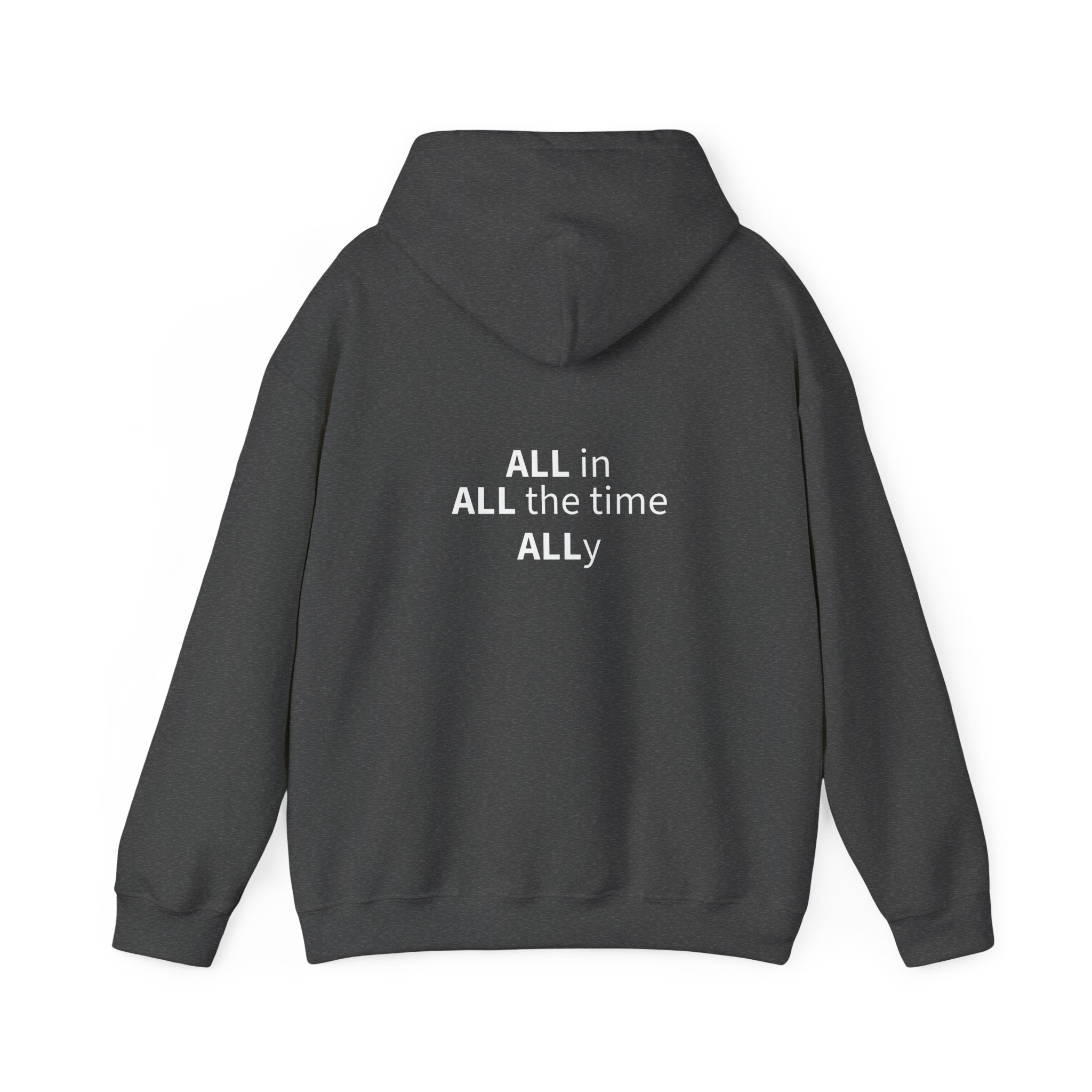 STILL VALID™ ALL in. ALL the time. ALLy. Hoodie