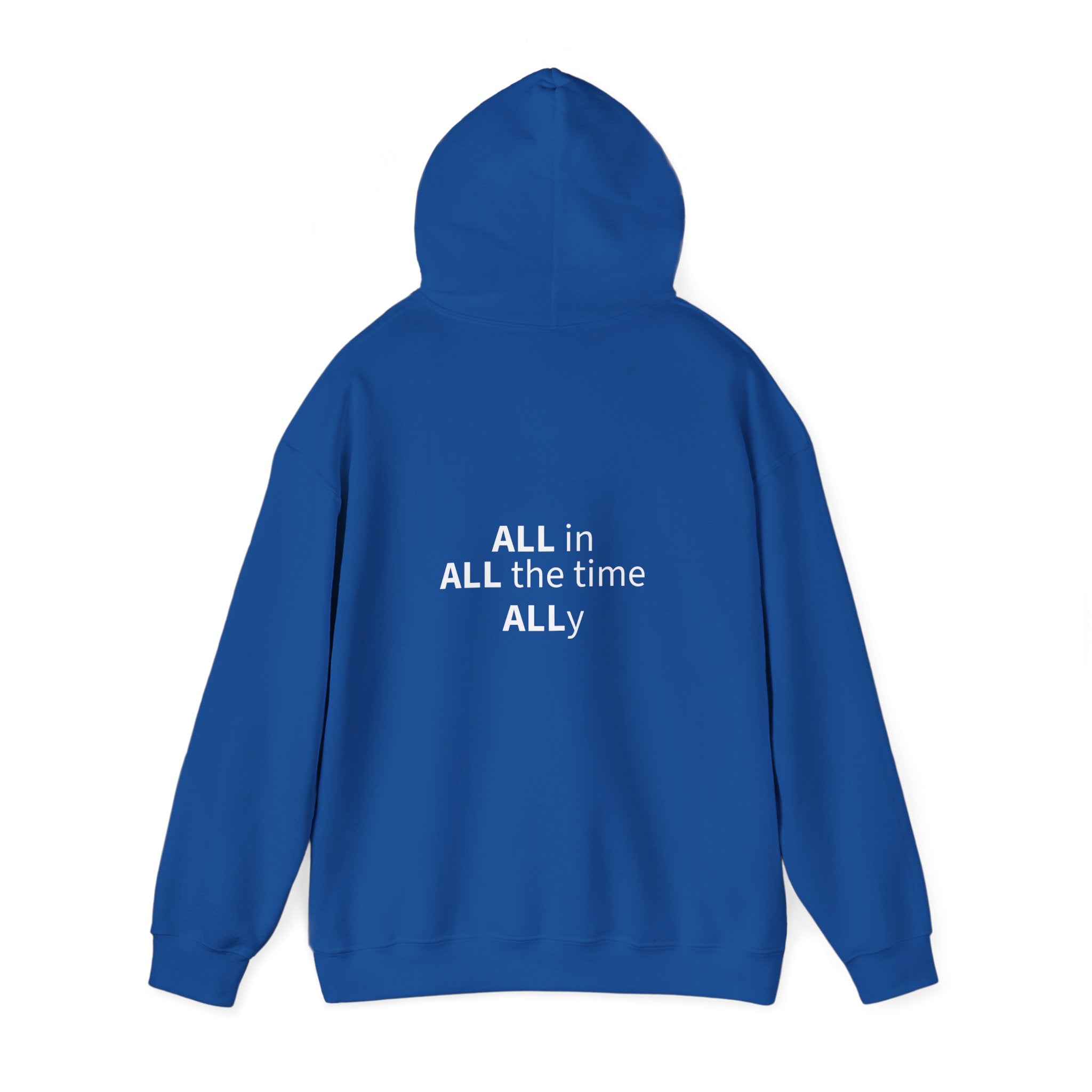 STILL VALID™ ALL in. ALL the time. ALLy. Hoodie