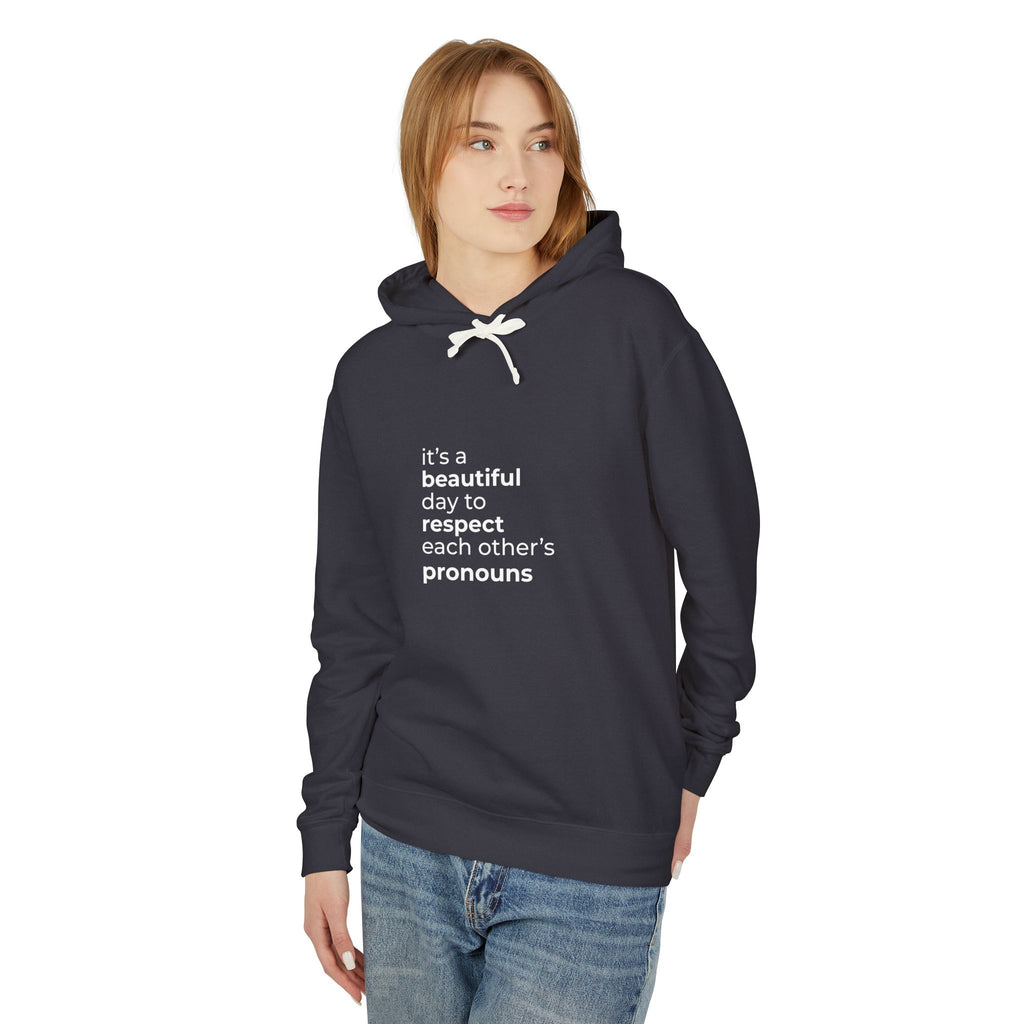 STILL VALID™ Special Edition — Respect Pronouns Black Hoodie