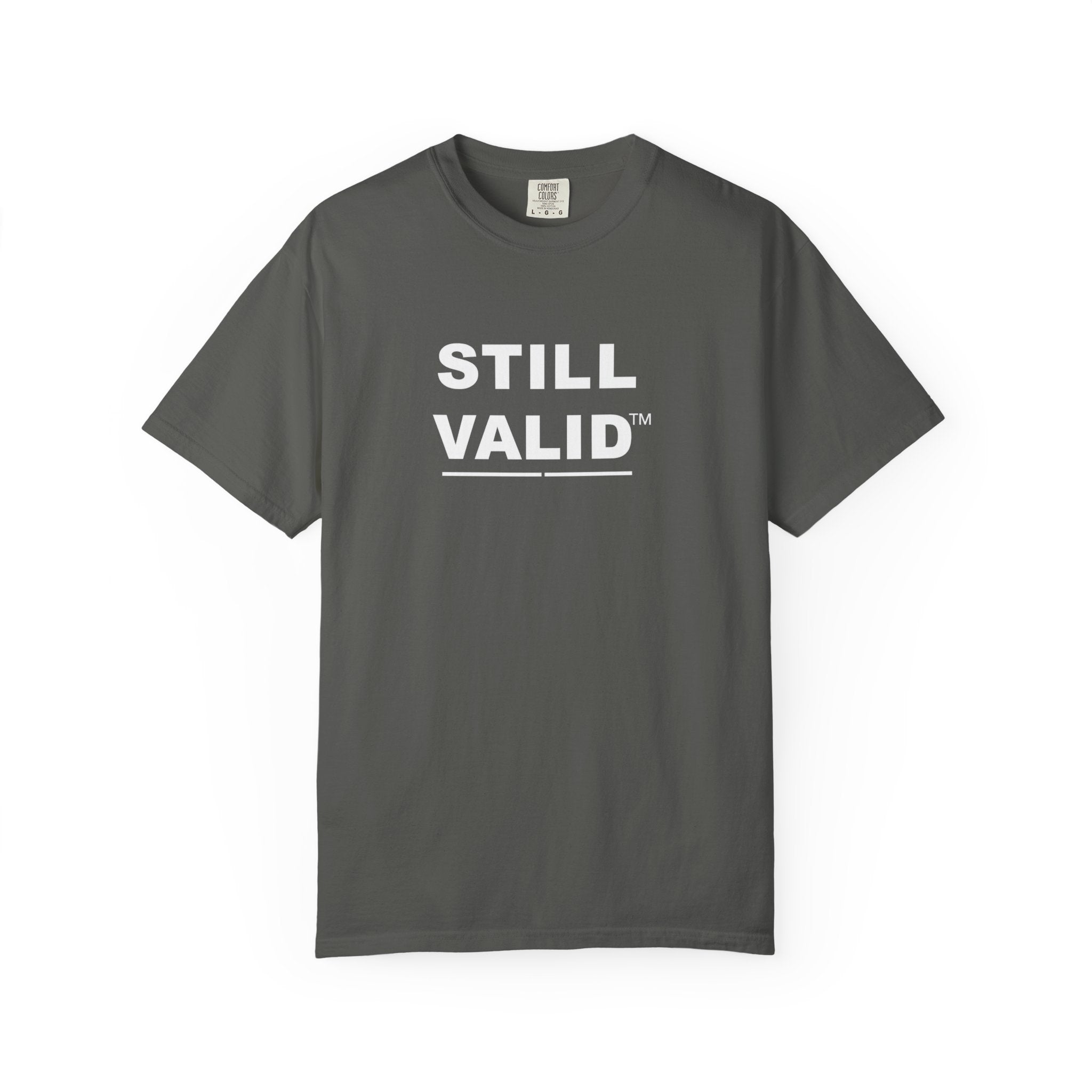 STILL VALID™ — Classic Garment-Dyed T-Shirt