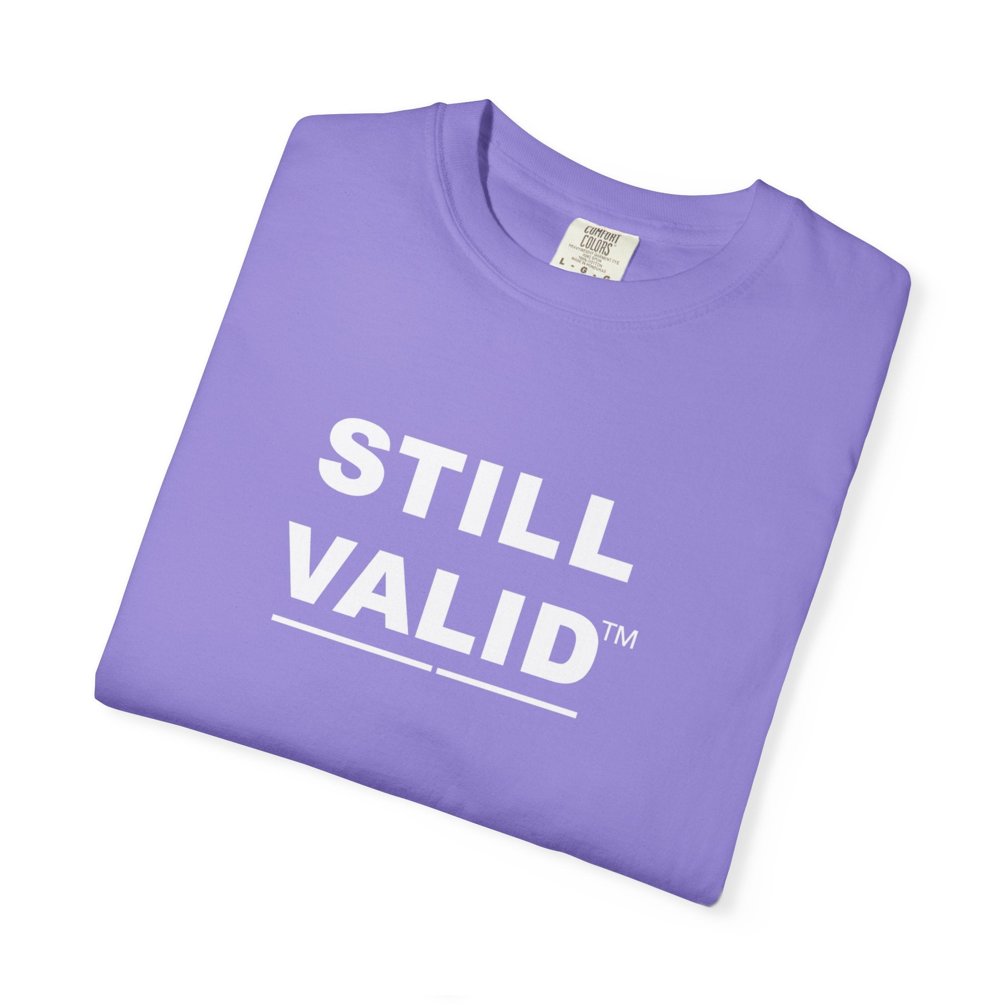 STILL VALID™ — Classic Garment-Dyed T-Shirt