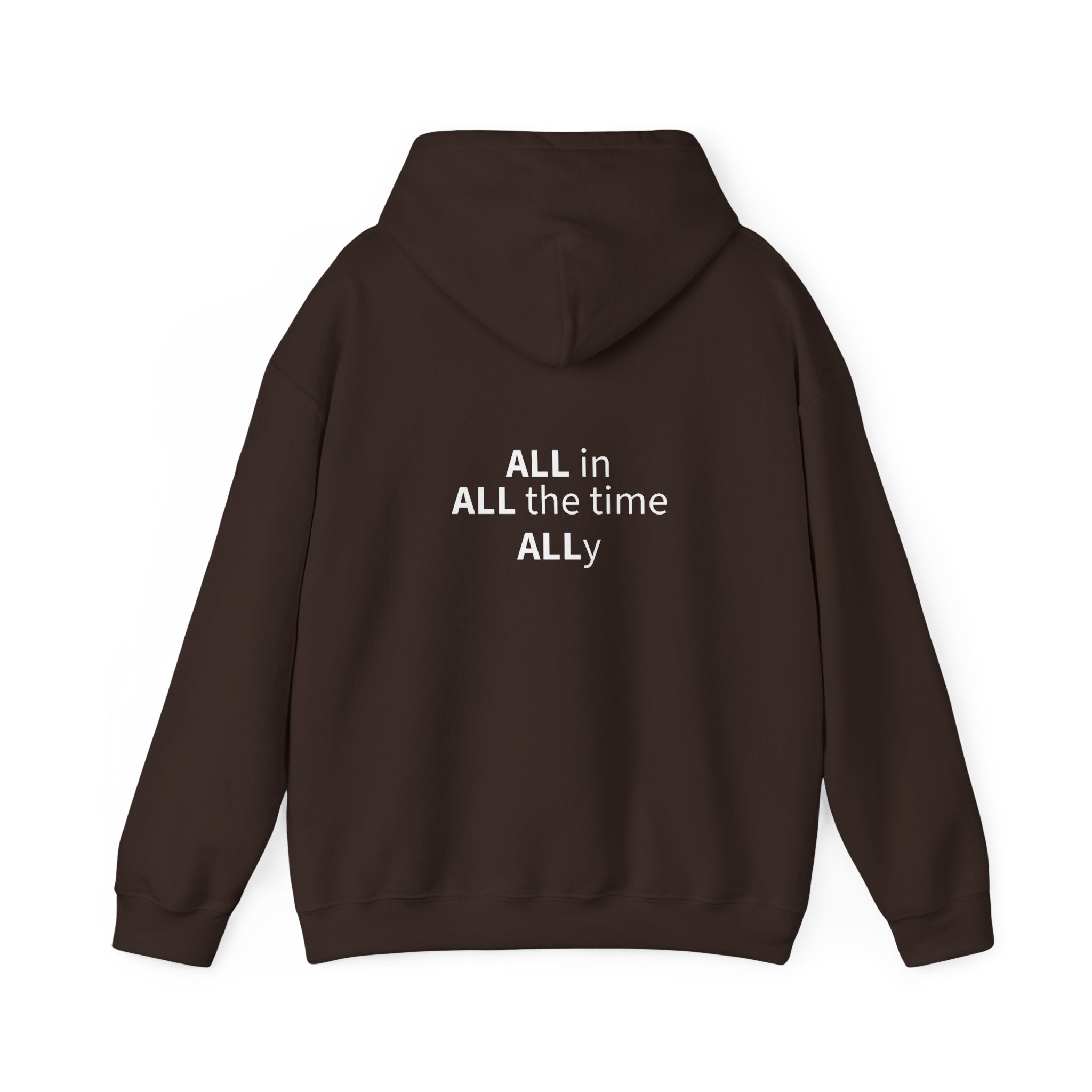 STILL VALID™ ALL in. ALL the time. ALLy. Hoodie